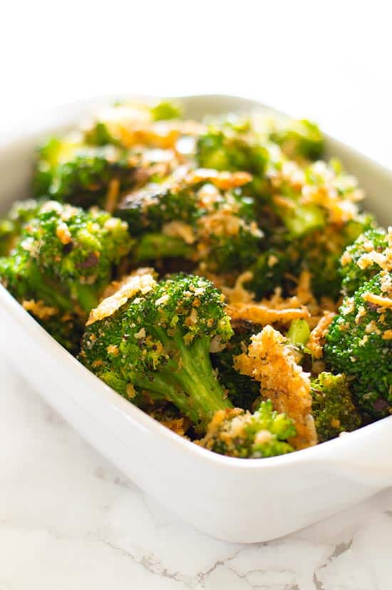Minute Crispy Panko Parmesan Broccoli for Busy Weeknights